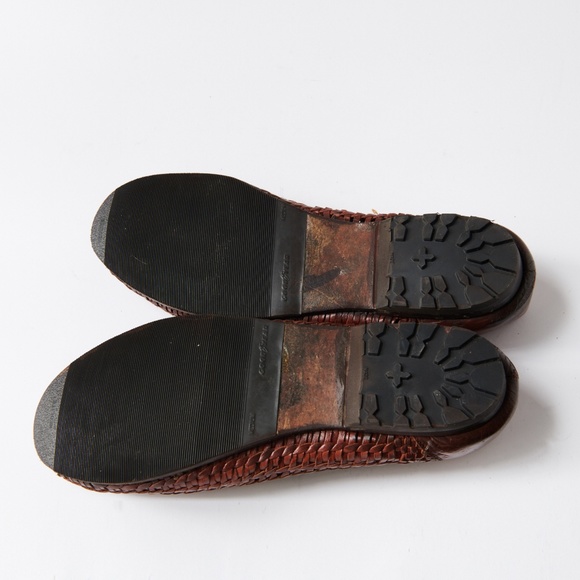80s - SUSAN BENNIS - WARREN EDWARDS - Loafer - Men\'s - 10 - Br Leather Woven main image 7